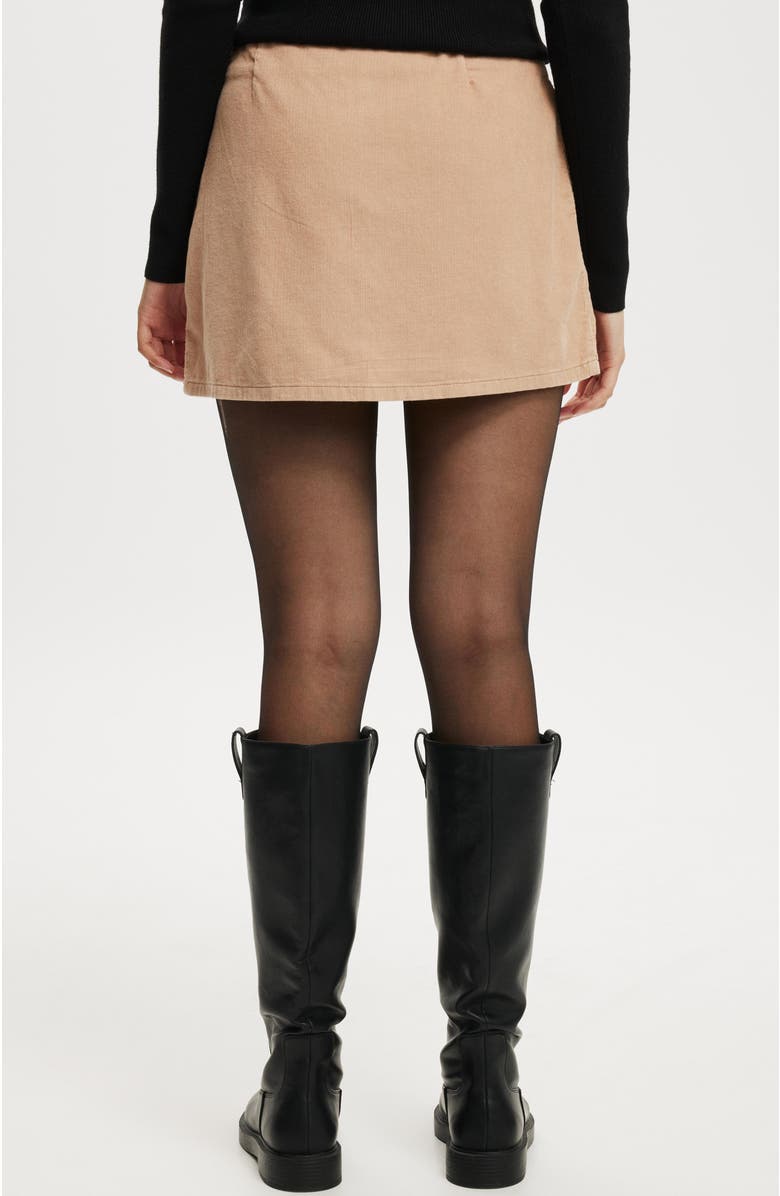 Cotton On Cord Mini Skirt, Alternate, color, 