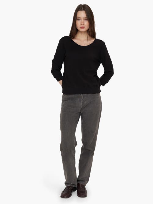 Wilt Clothing Baby Backless Sweatshirt In Gray