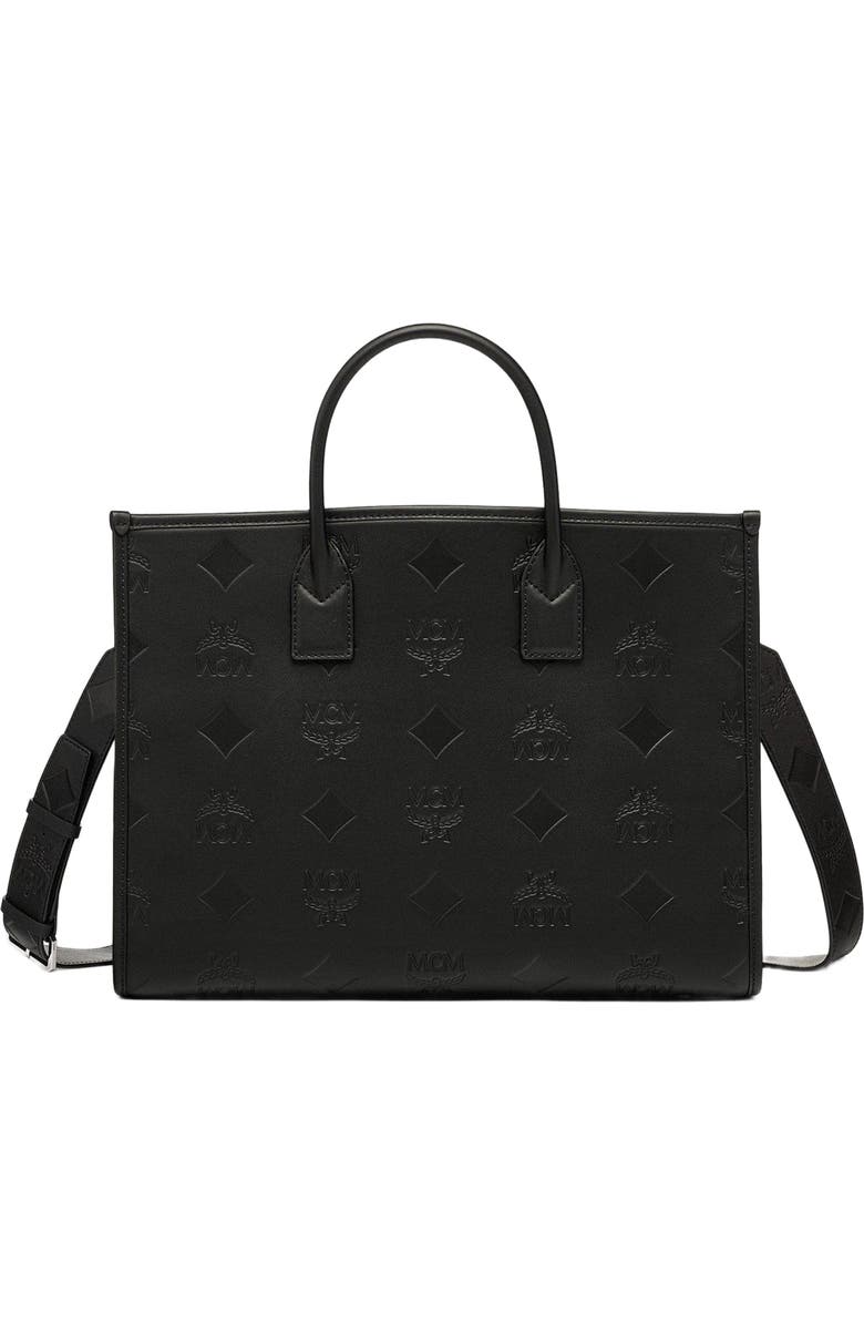 MCM München Tote in Maxi Monogram Leather, Main, color,