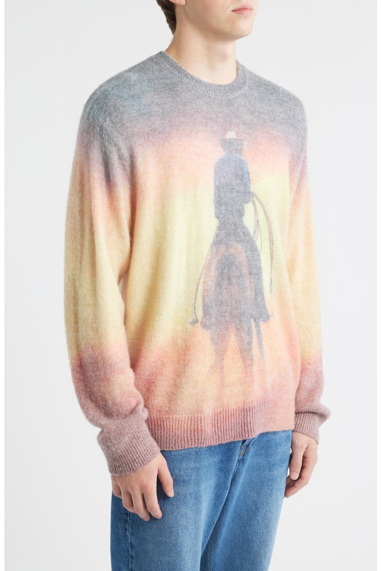 But That Was a Dream Sweater, Alternate, color, YELLOW MULTI