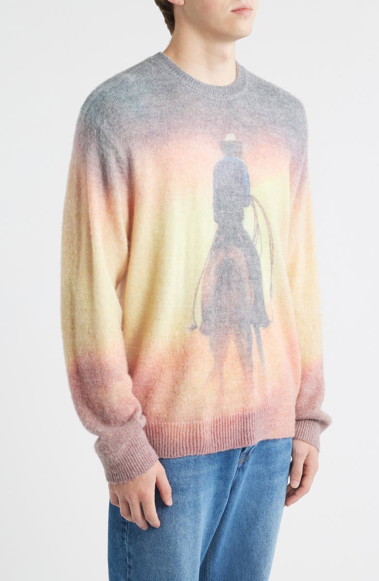 ONE OF THESE DAYS But That Was a Dream Sweater, Alternate, color, Yellow Multi