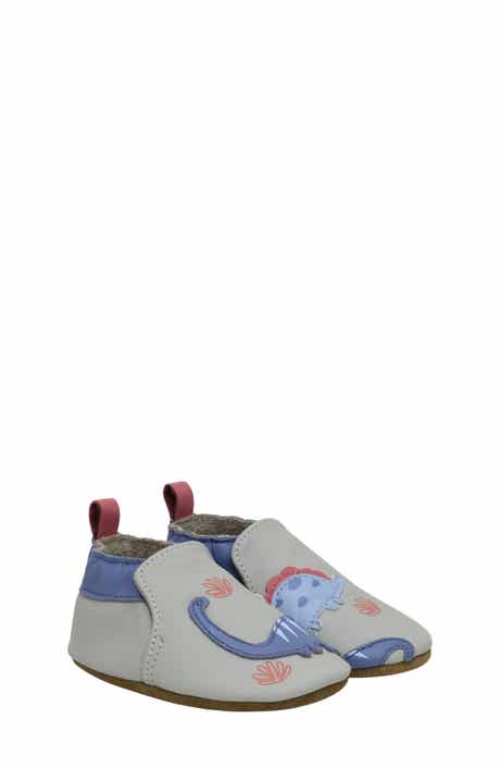 Robeez® Dino Pals Leather Crib Shoes