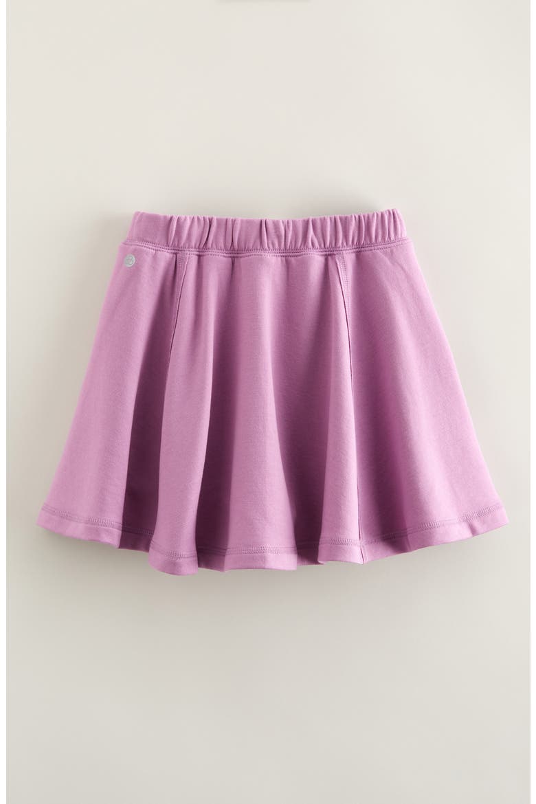 Kids' Step Up Fleece Skort, Alternate, color, PURPLE CANYON