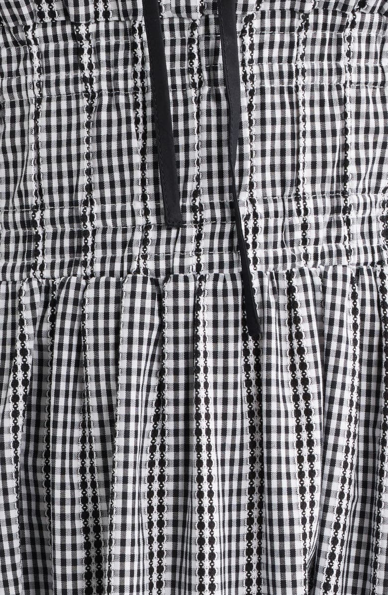 Rails Jordie Gingham Sleeveless Maxi Dress, Alternate, color, Black Gingham