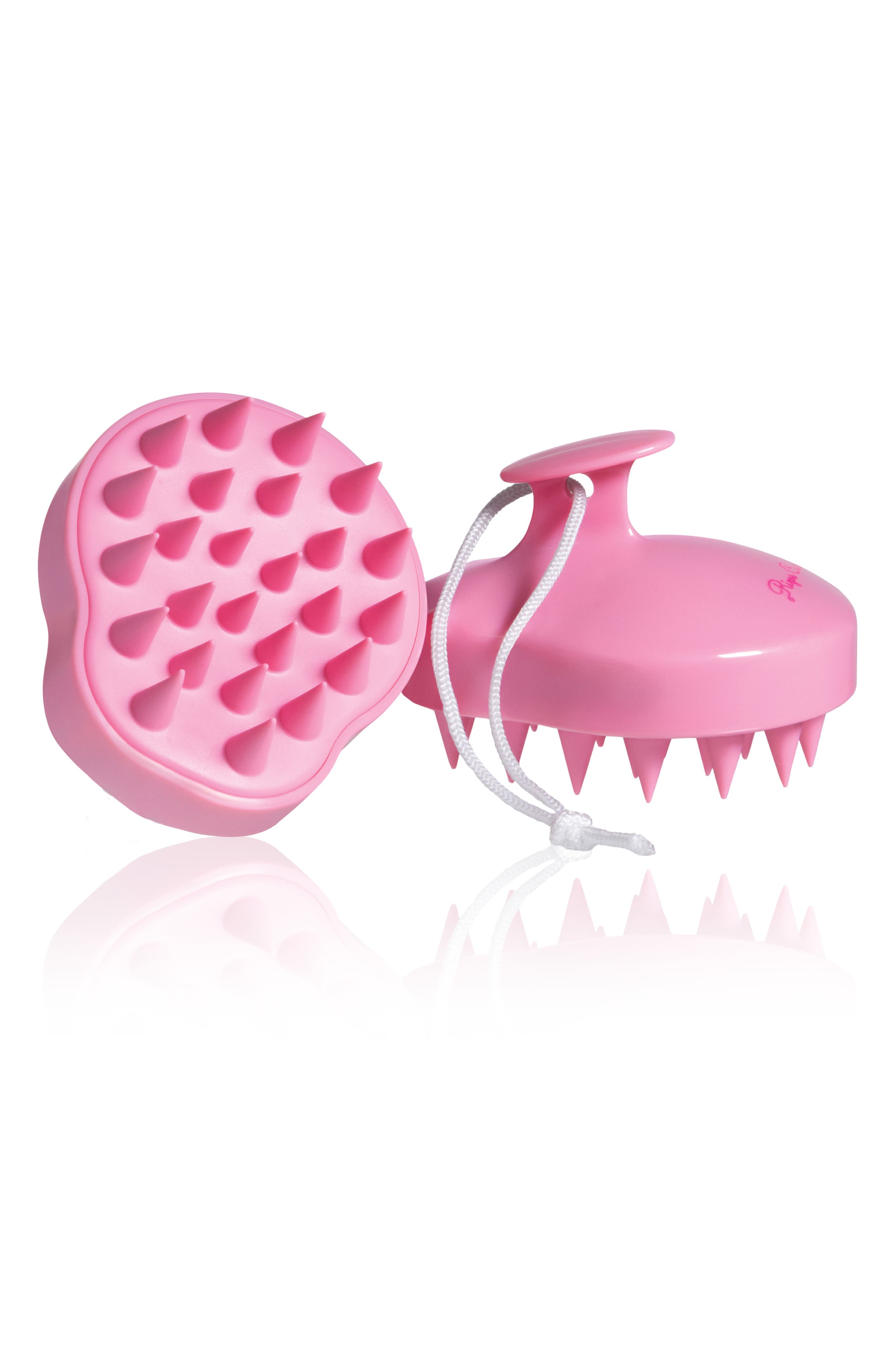 RIZOS CURLS Scalp Massage Brush in Pink at Nordstrom
