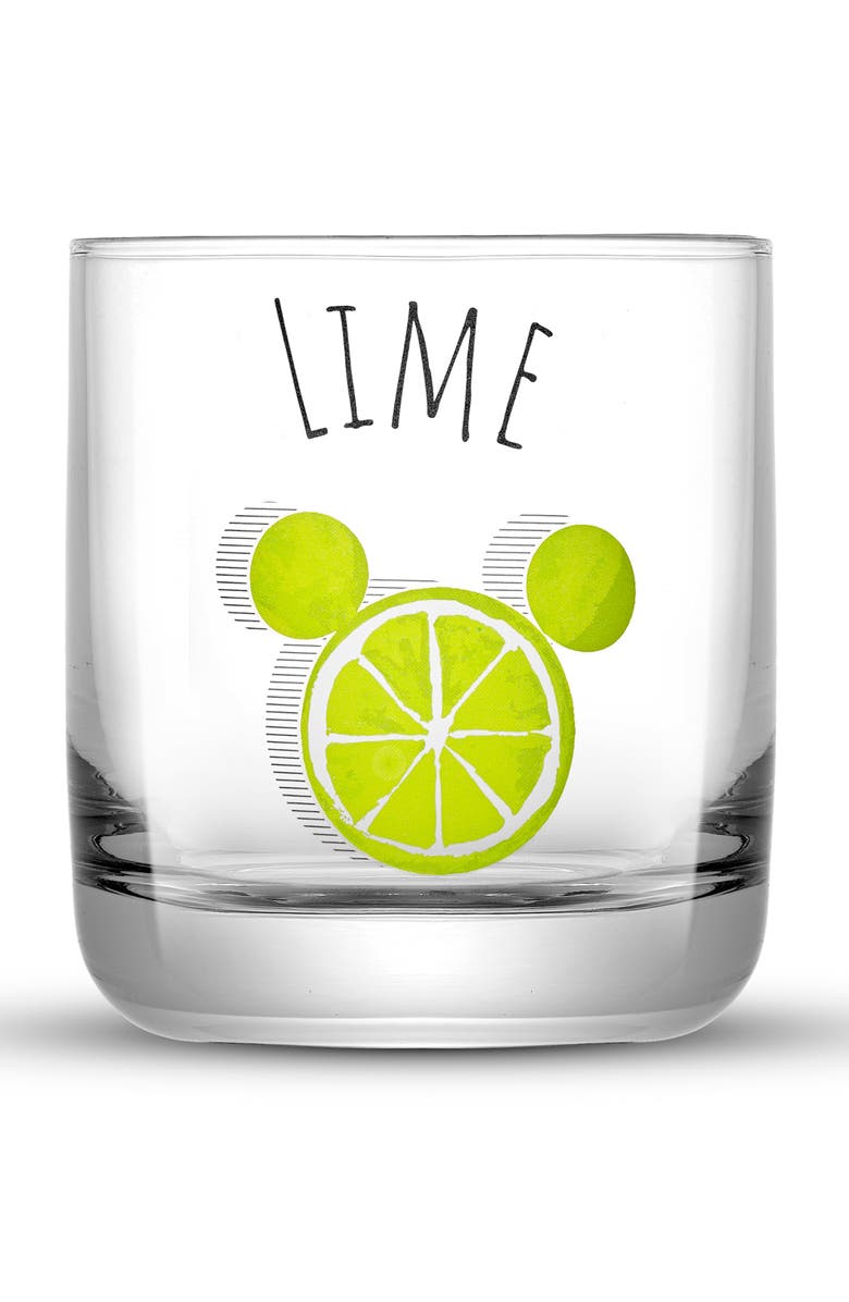 JoyJolt Disney Citrus Glasses - Set of 4, Alternate, color,