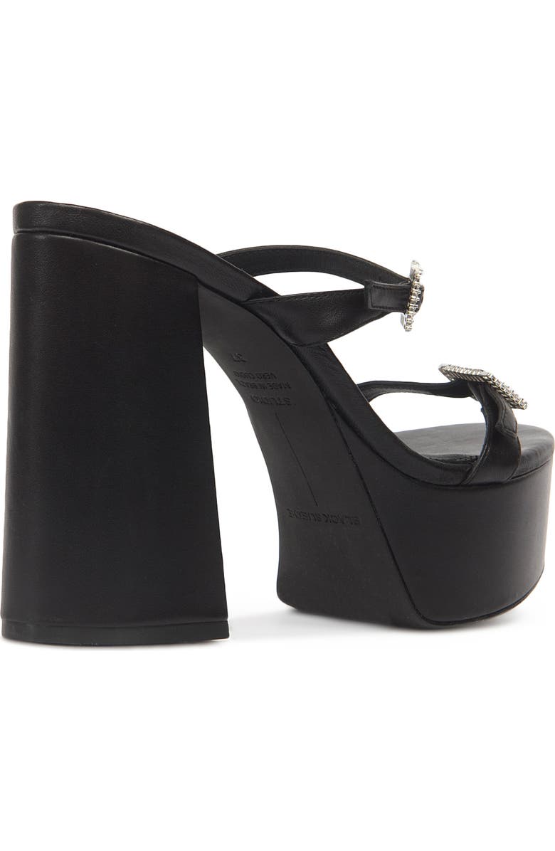 BLACK SUEDE STUDIO Elsie Platform Sandal, Alternate, color,