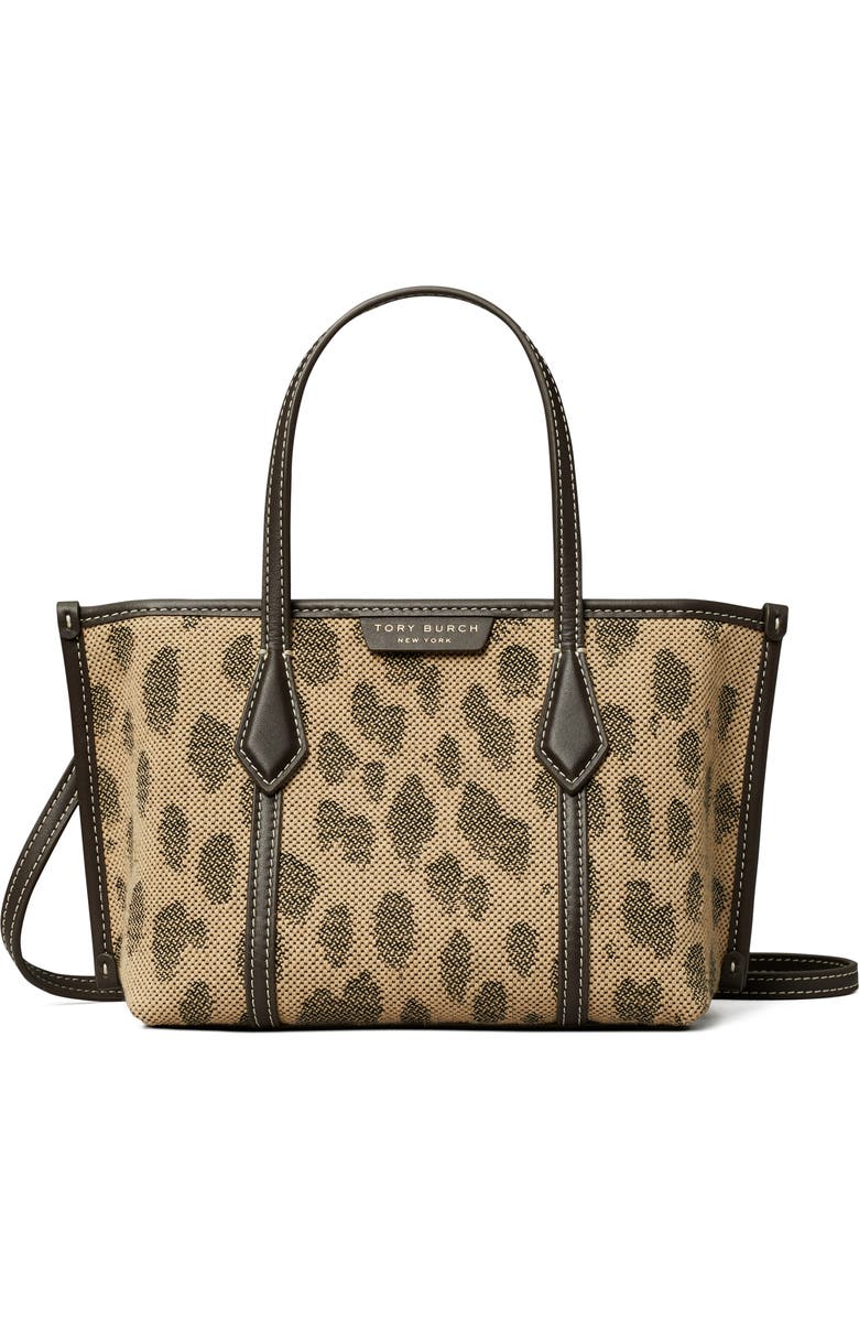 Tory Burch Mini Perry Mini Tote, Main, color, Cheetah Spots