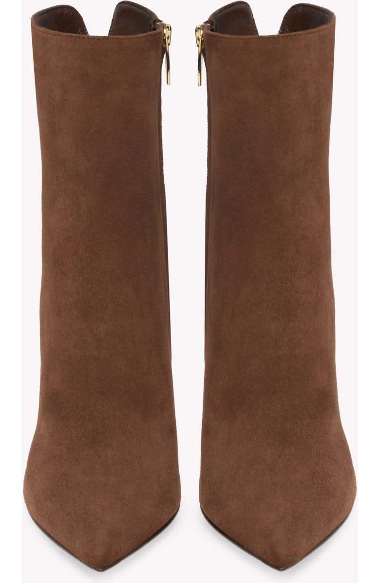Gianvito Rossi Lyell Booties, Alternate, color, Brown Suede