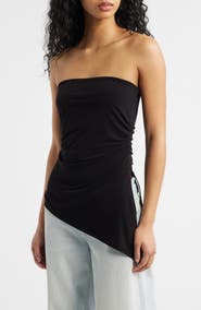 BDG Urban Outfitters Ines Asymmetric Hem Bandeau Top