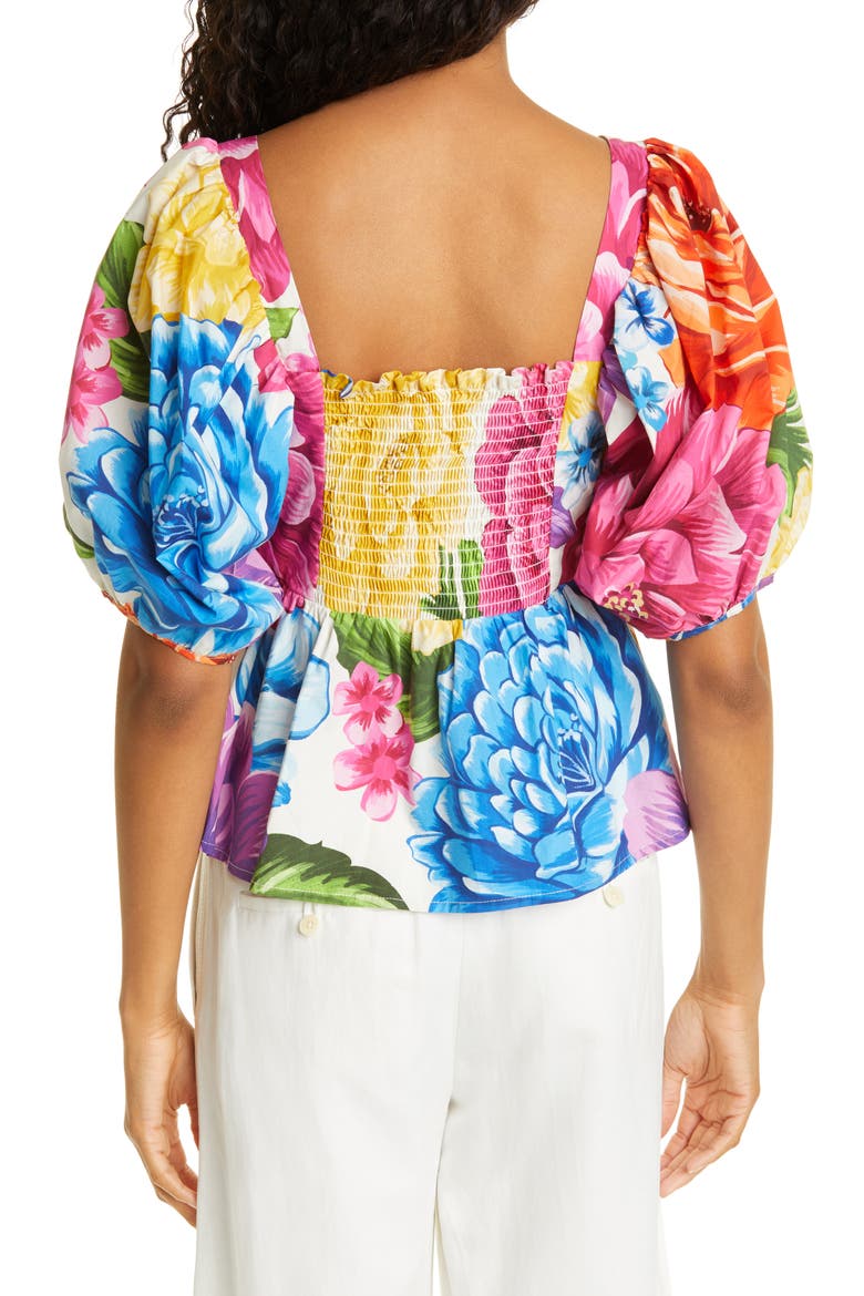 Rainbow Chita Blouse, Alternate, color, RAINBOW CHITA