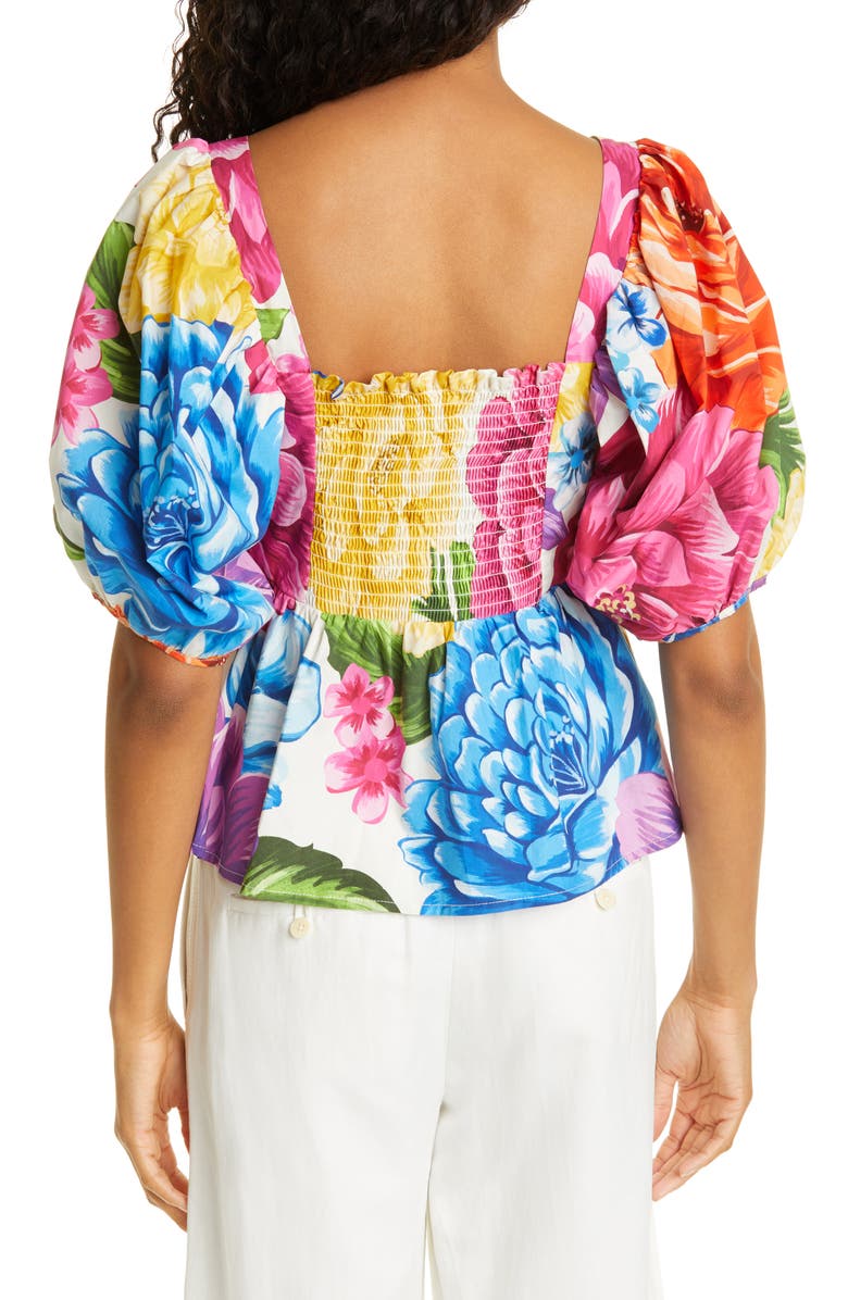 FARM Rio Rainbow Chita Blouse, Alternate, color,