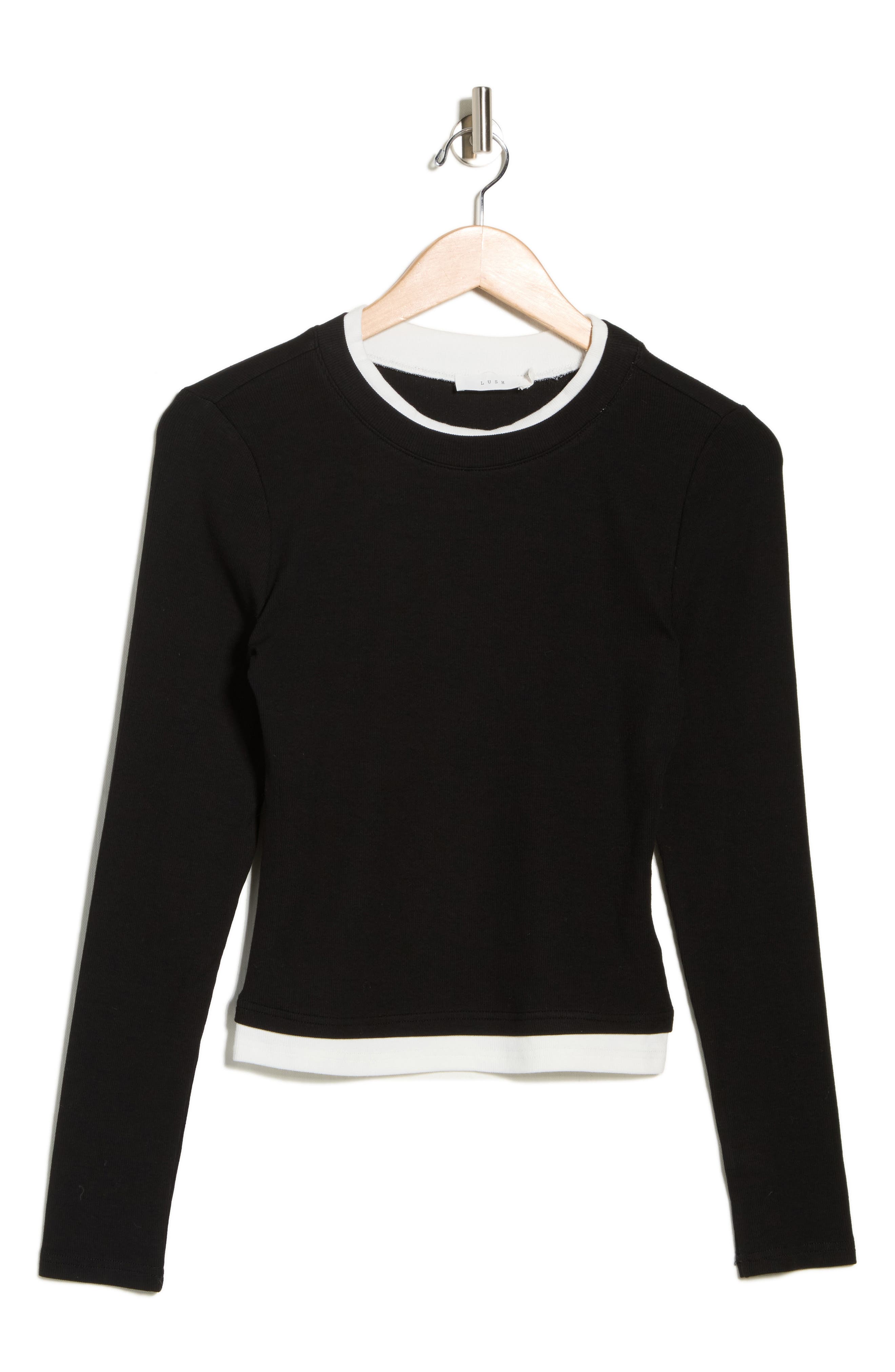 Lush Long Sleeve Layering Top Nordstromrack — free download
