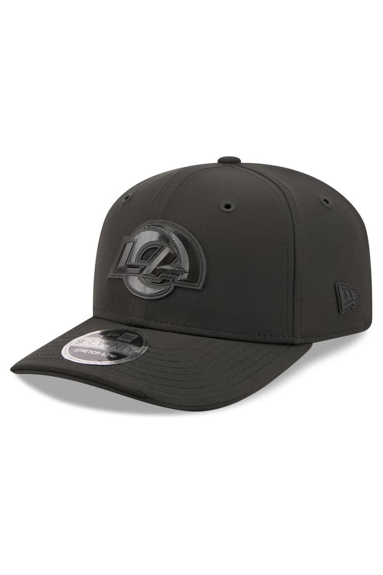 Men's New Era Black Los Angeles Rams 2026 Sideline 9SEVENTY Adjustable Hat, Main, color, Black