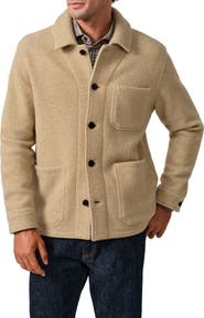 David Donahue Fergus Wool & Cashmere Blend Chore Jacket