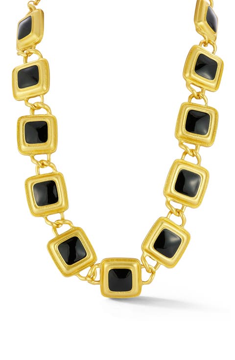 Square Link Necklace