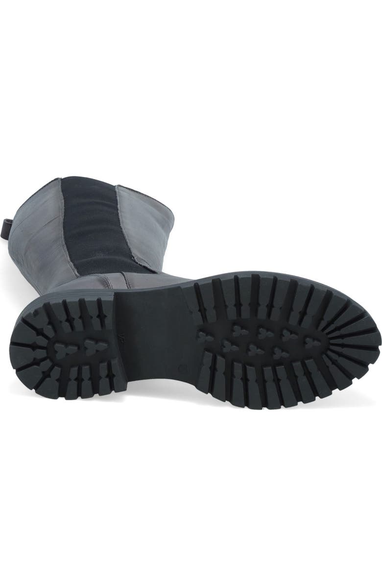 Miz Mooz Loren Knee High Boot, Alternate, color, Graphite Antique Bur