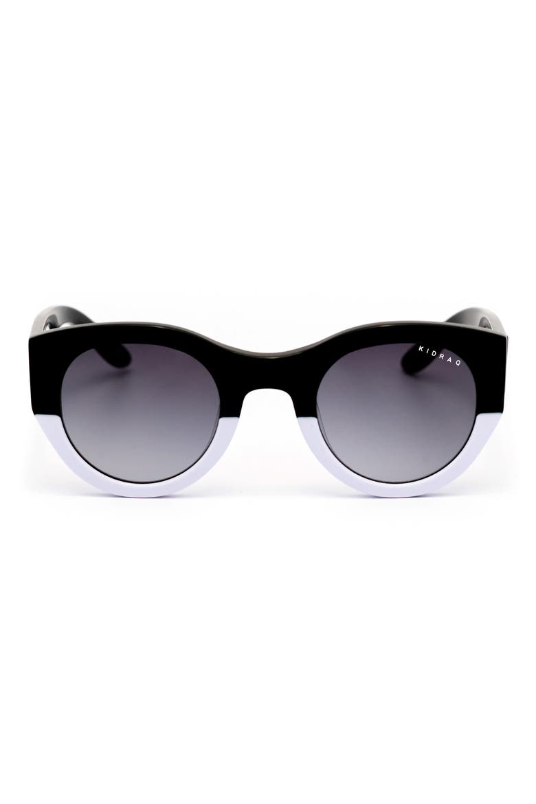 Kids' Rising Star 43mm Sunglasses, Alternate, color, OREO