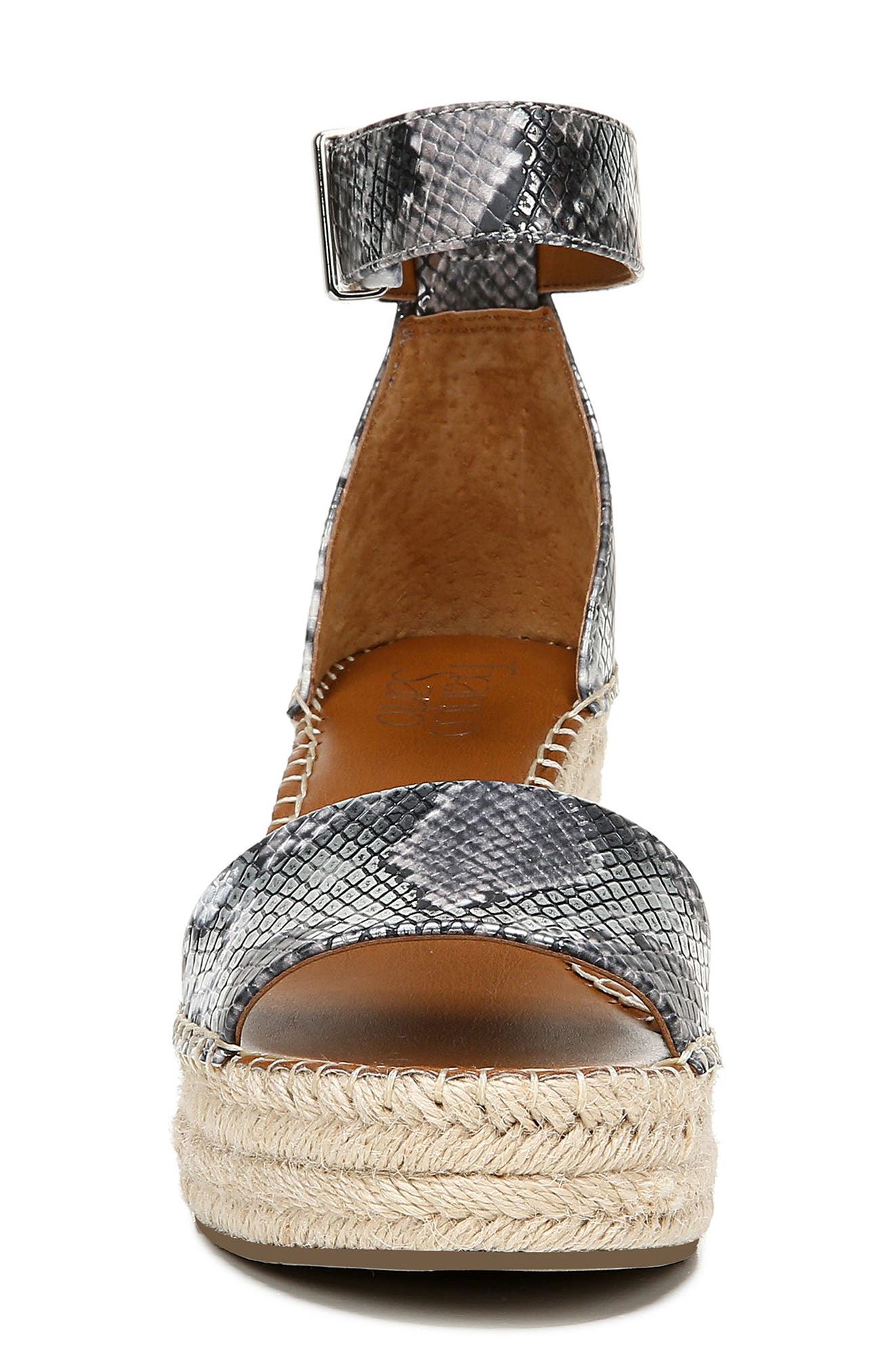 Franco Sarto Clemens Espadrille Wedge Sandal, Alternate, color, 