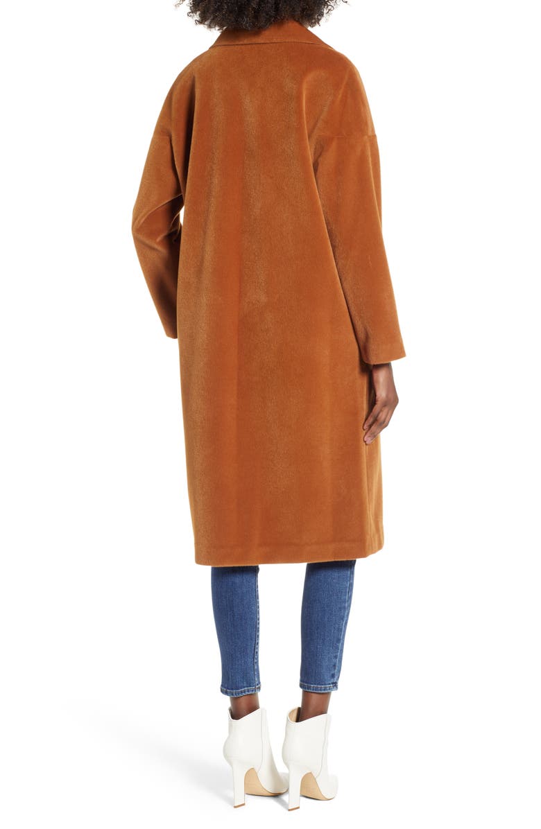 Mural Oversize Midi Coat, Alternate, color, 