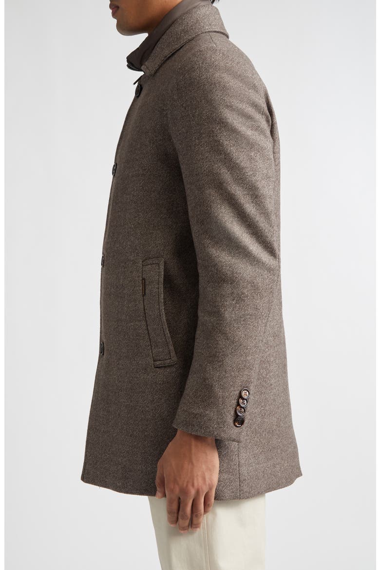 Monferrato Virgin Wool Coat, Alternate, color, TAUPE