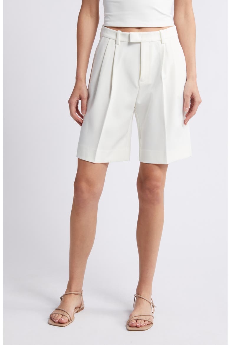 The Low Favorite Bermuda Shorts, Main, color, IVORY