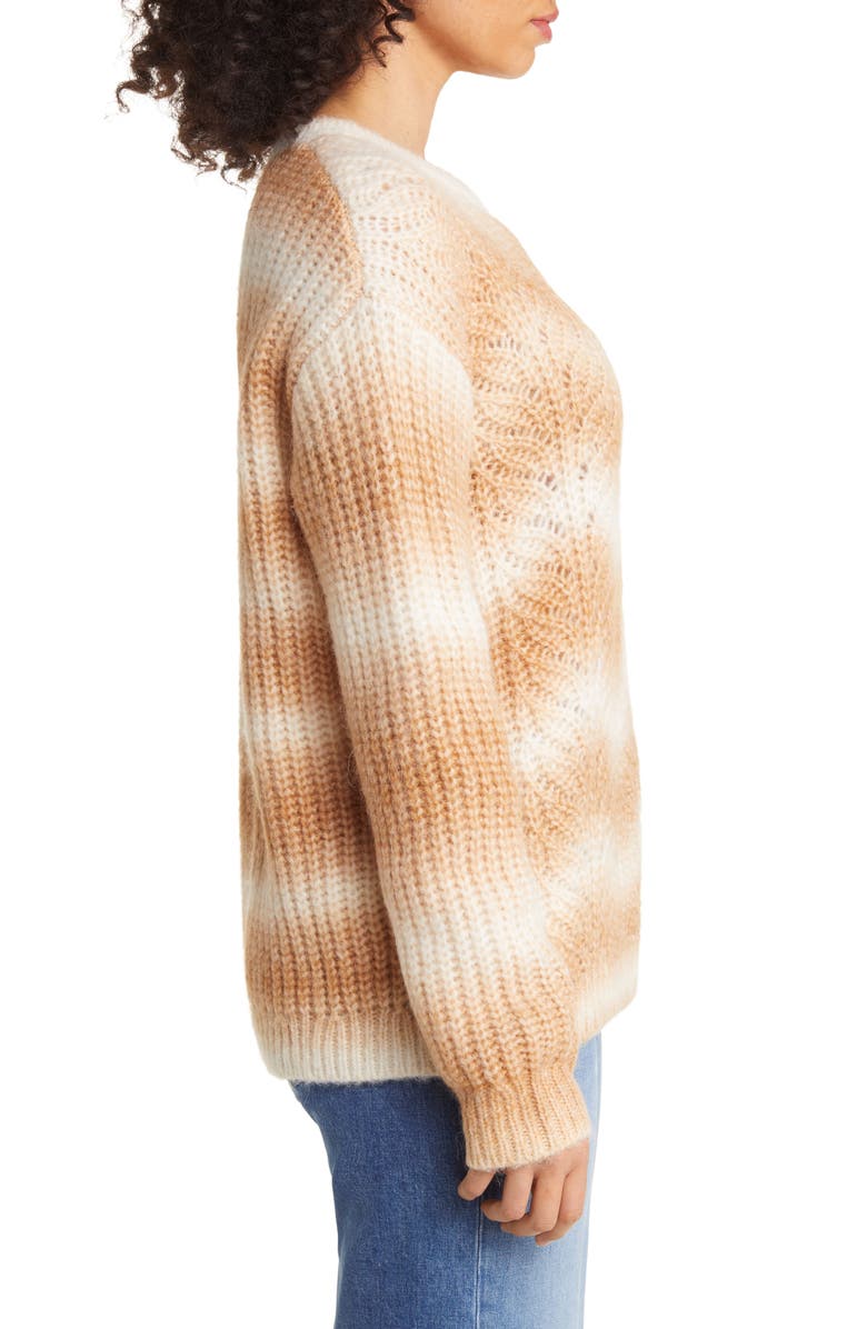 Caslon<sup>®</sup> Space Dye Stripe Sweater, Alternate, color,