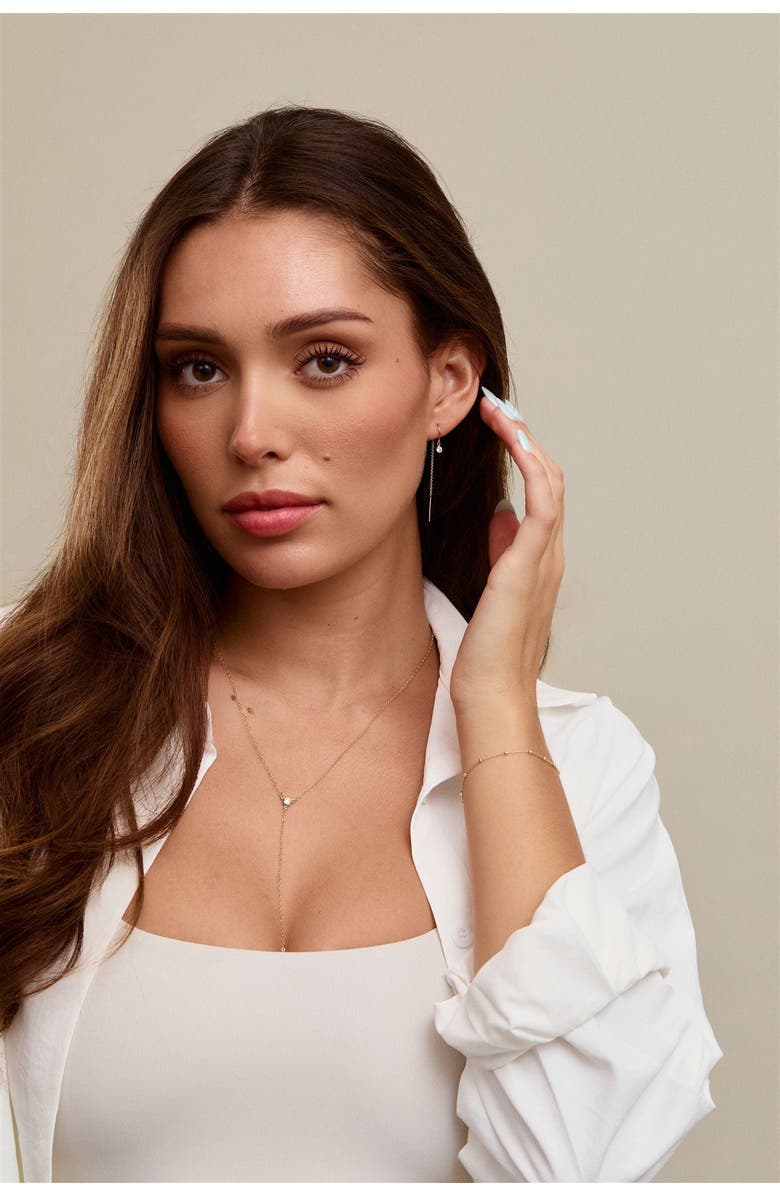 Set & Stones Teagan Lariat Necklace, Alternate, color, Gold