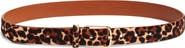 Nordstrom Yvette Genuine Calf Hair Belt