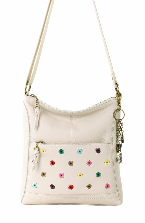 The Sak Lucia Crossbody Leather Bag In Neutral