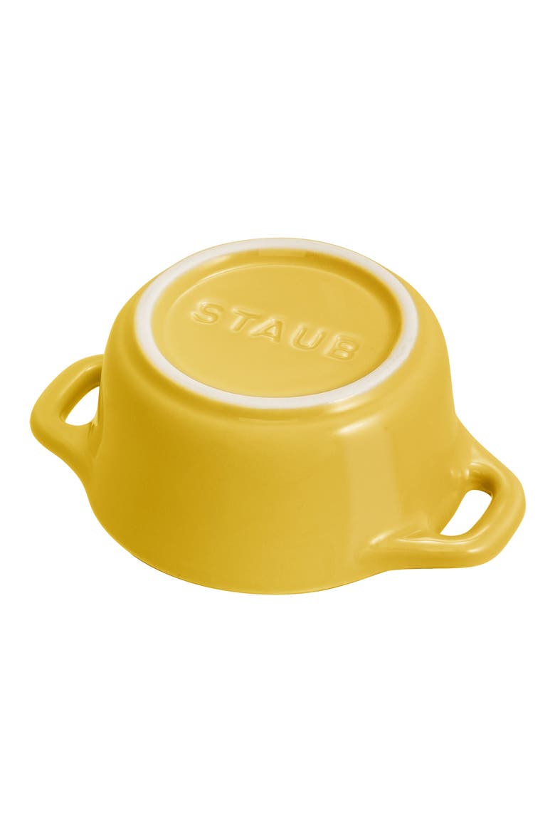 Citron 3-Piece Mini Round Cocotte Set, Alternate, color, CITRON