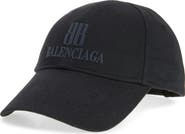 キャップ BALENCIAGA NANO BB BLACK BASEBALL CAP Balenciaga Nano Logo Embroidered Baseball Cap | Nordstrom