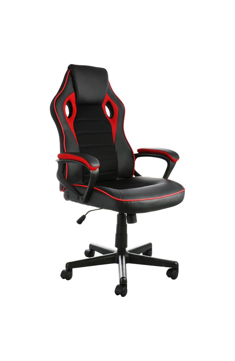 Elama High Back Adjustable Office Chair, Main, color, Black