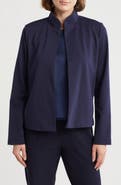 Eileen Fisher Stand Collar Jacket