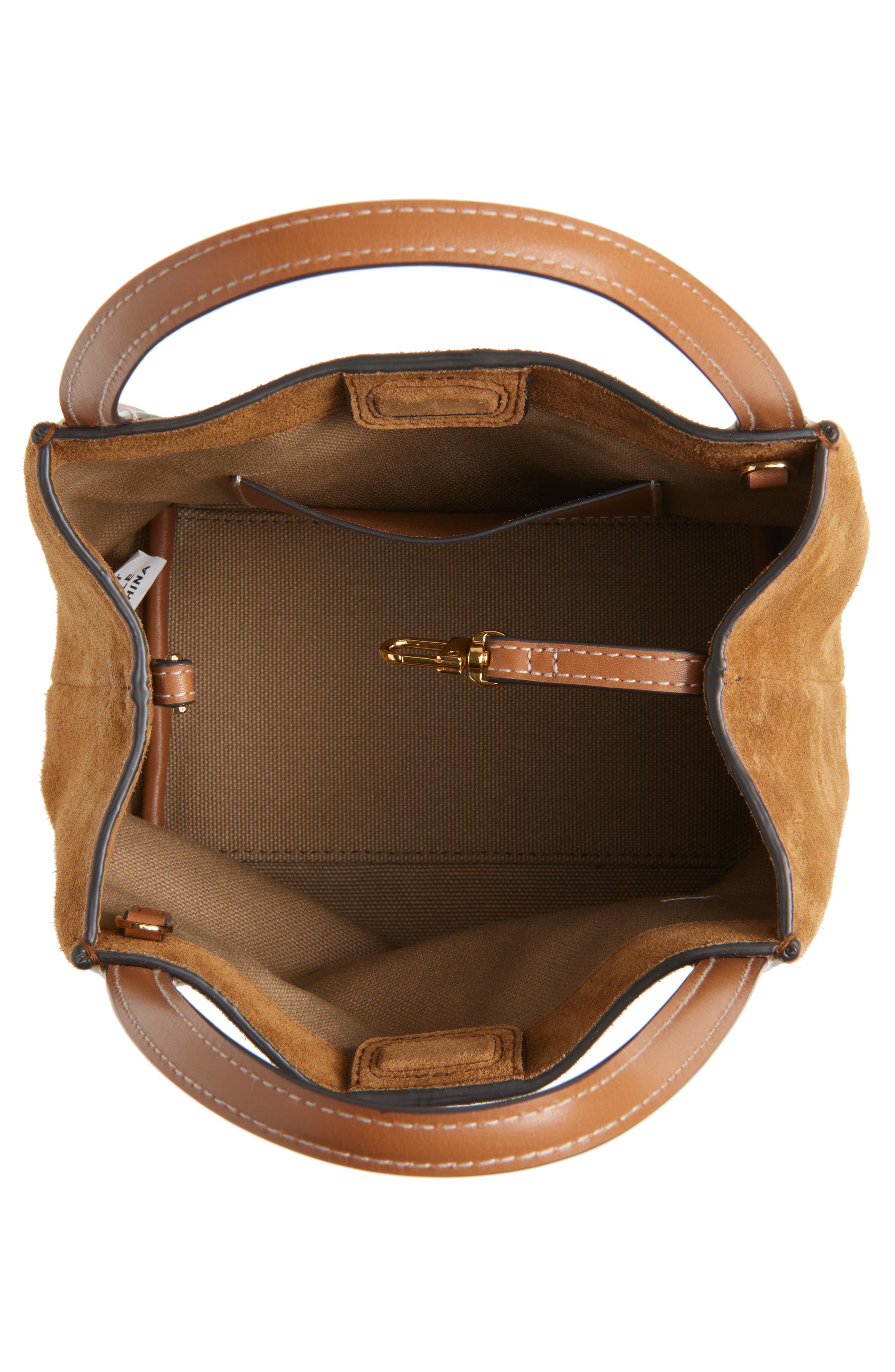 Madewell The Mini Suede Shopper Tote, Alternate, color, 