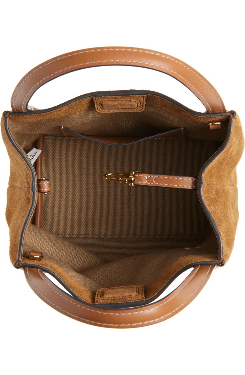 Madewell The Mini Suede Shopper Tote, Alternate, color,