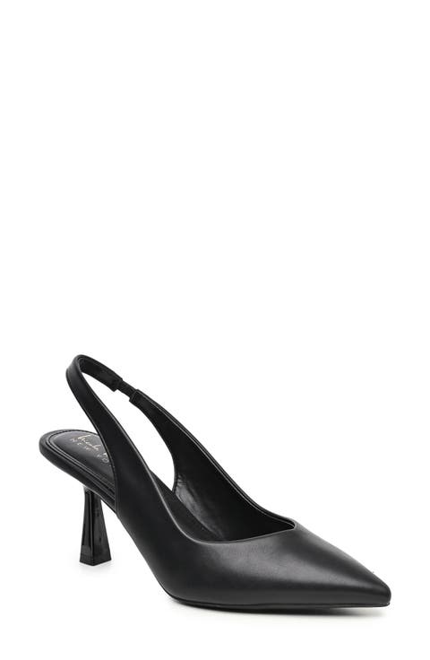 Embellished Pointed Toe Slingback Pump