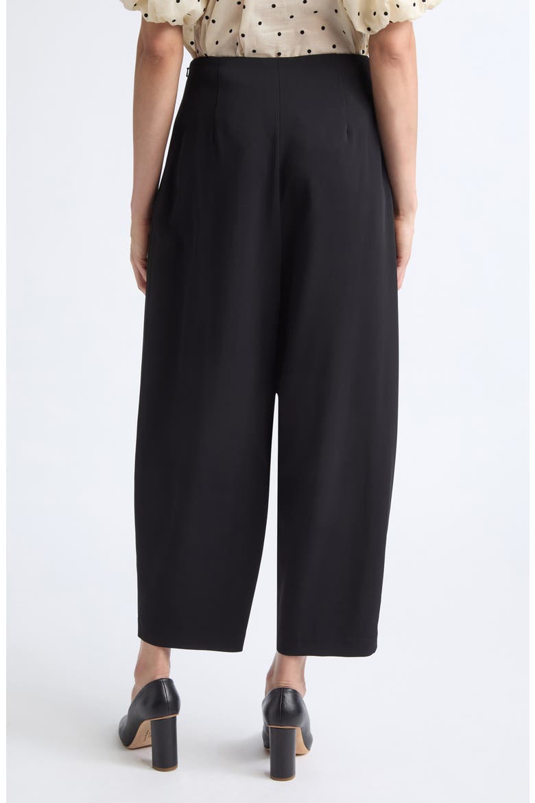 Pallin Pleated Pants, Alternate, color, BLACK