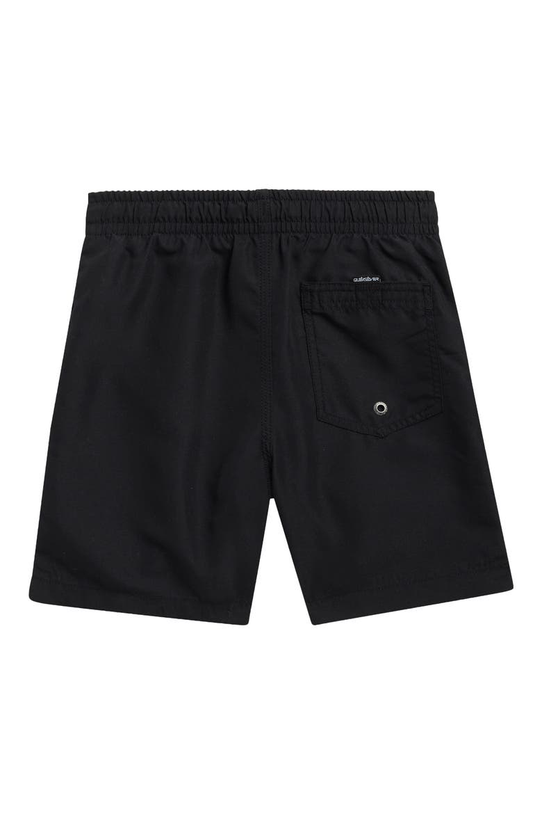 Kids' Everyday Mix Volley Swim Trunks, Alternate, color, BLACK