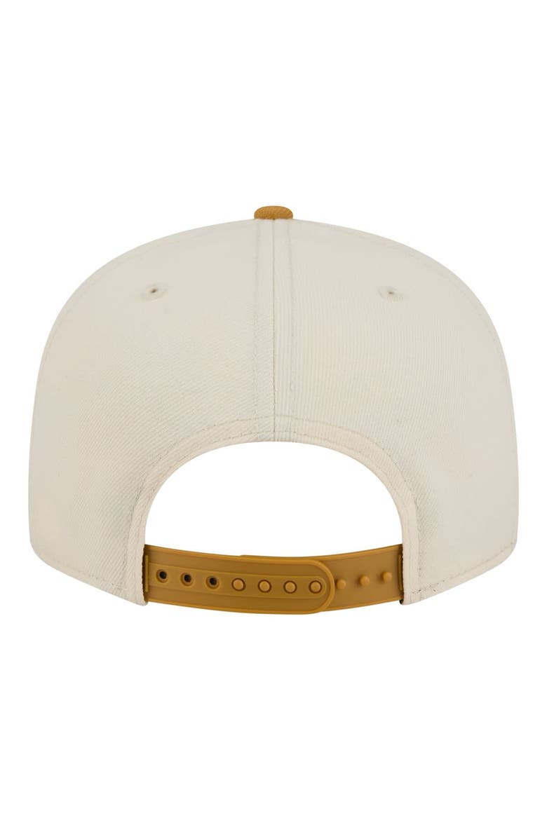 Men's New Era Light Beige/Khaki Houston Astros Two-Tone Color Pack 9FIFTY Snapback Hat, Alternate, color, Light Beige