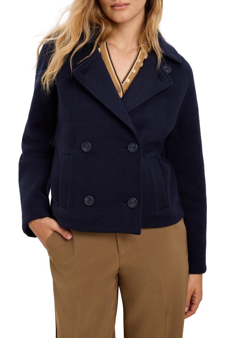Cool Nights Knit Jacket, Main, color, DARK INDIGO