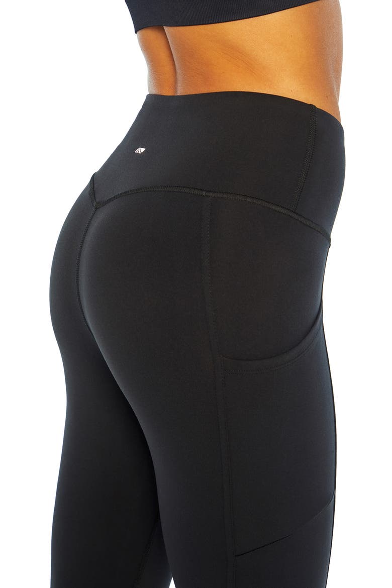 Eclipse Ankle Leggings, Alternate, color, BLACK
