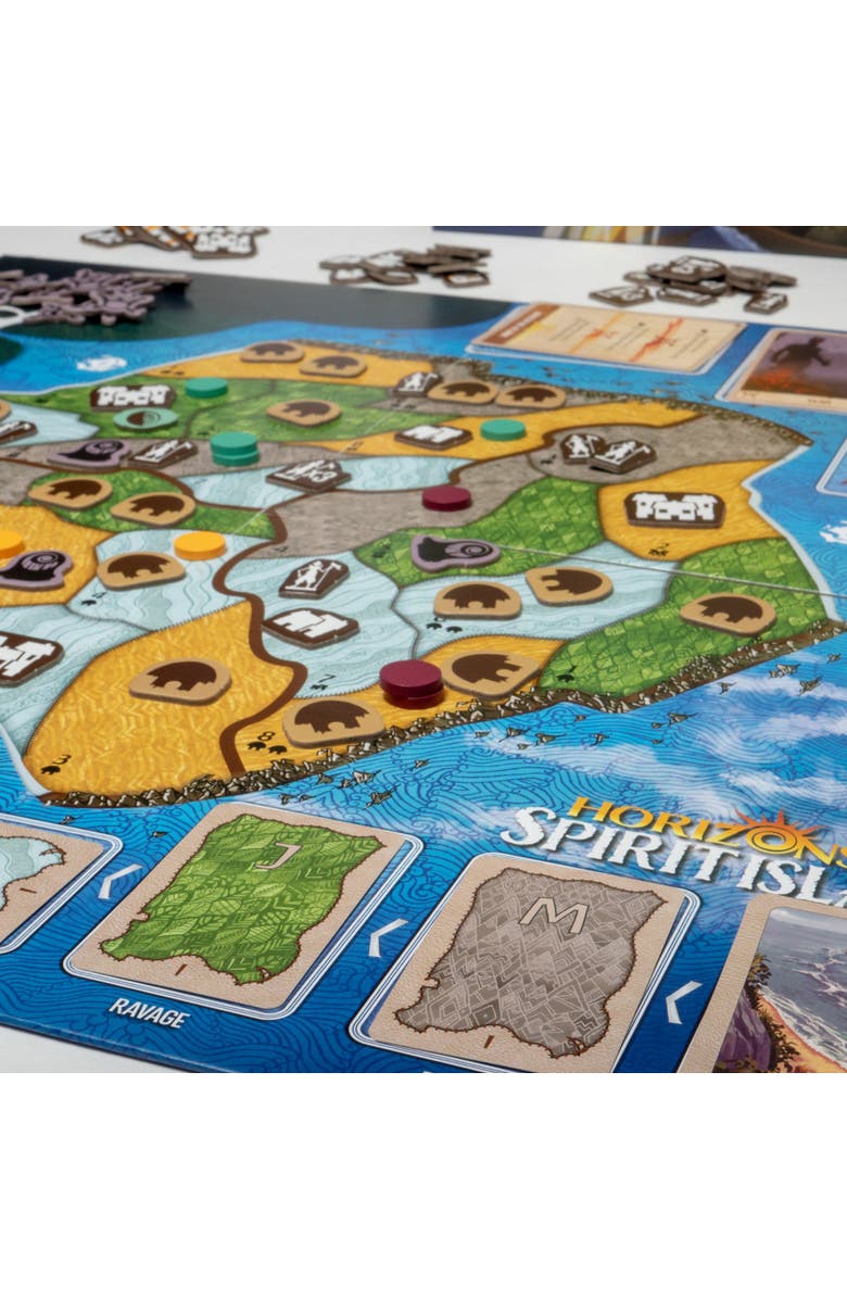 Greater Than Games Horizons Of Spirit Island Cooperative Strategy Settlerdestruction Board Game, Alternate, color, Multicolored
