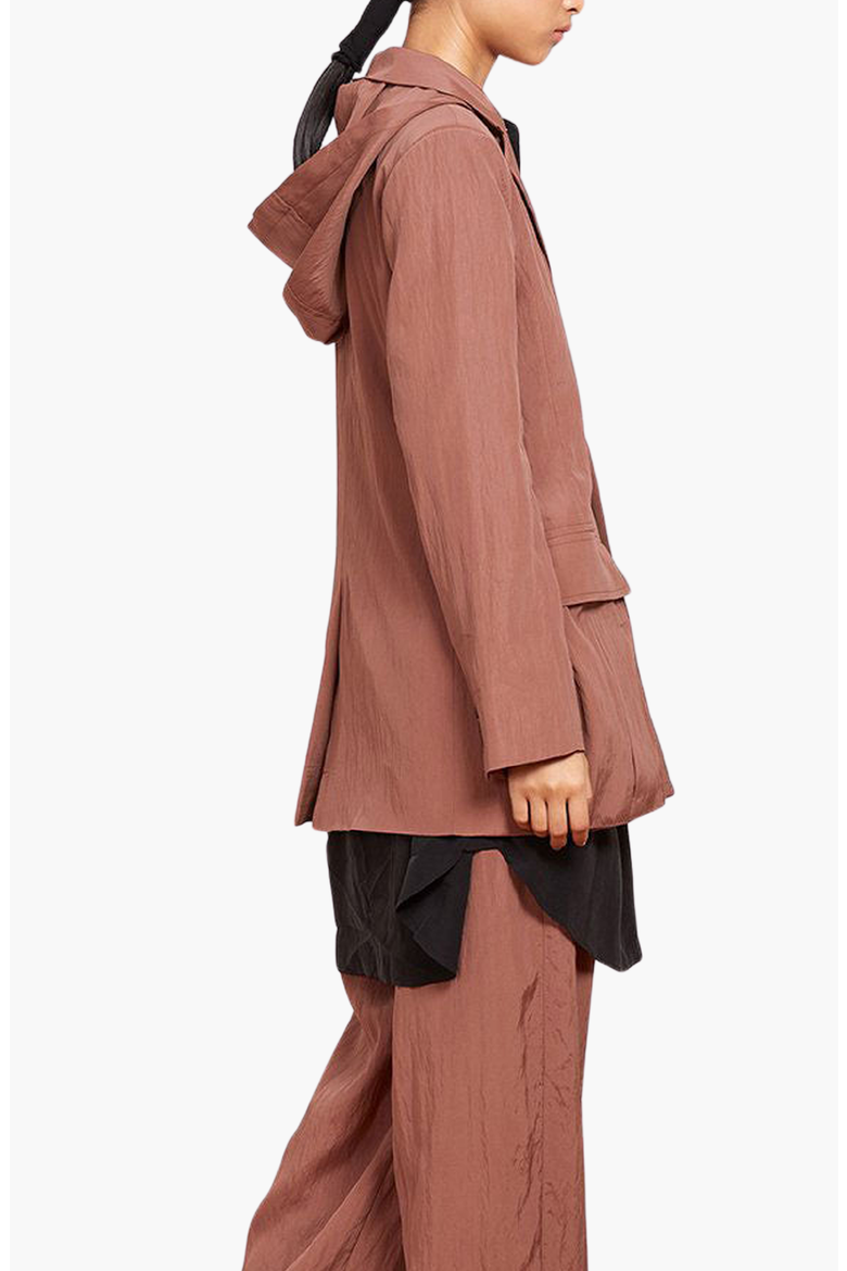Removable Cargo Pocket Blazer, Alternate, color, Mauve / Dusty Rose