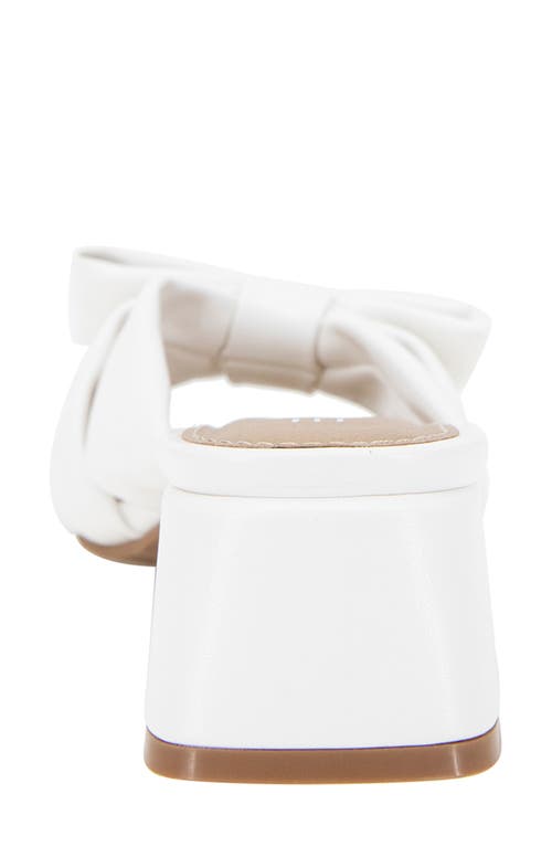 Esprit Summer Block Heel Sandal In Off White