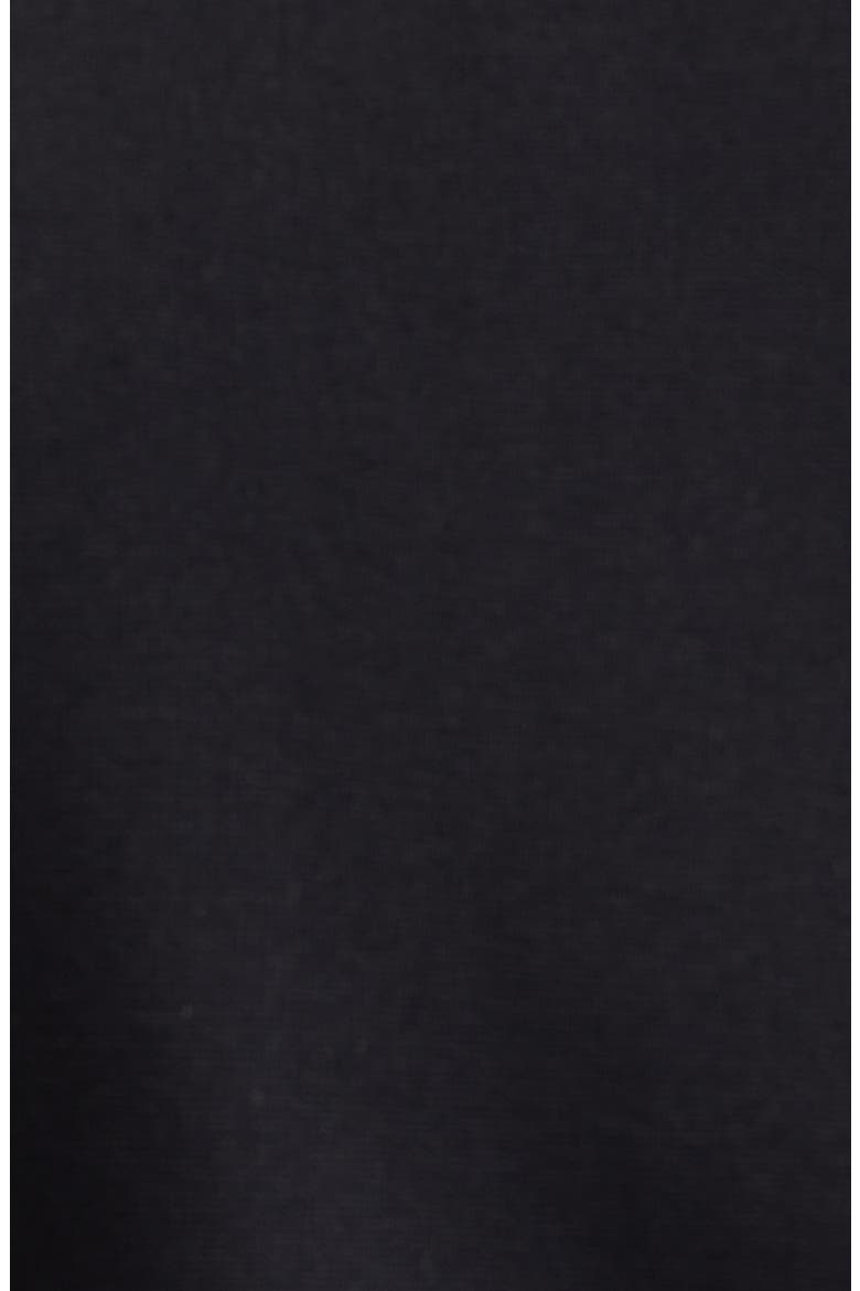 Mesh Inset Long Sleeve Jersey Dress, Alternate, color, NOIR ALAIA