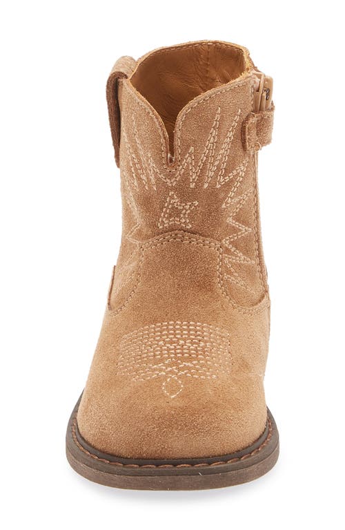Golden Goose Kids' Wish Star Short Western Boot In Brown
