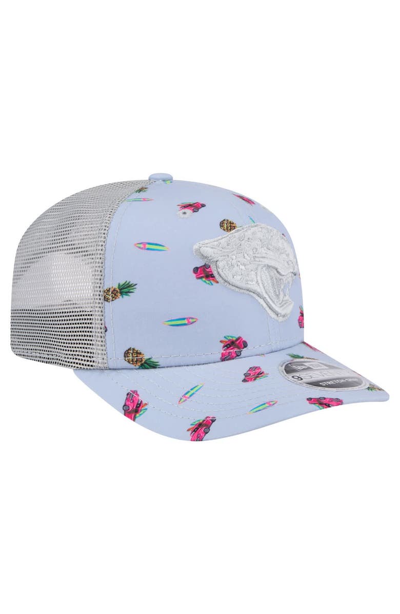 New Era Men's New Era Light Blue Jacksonville Jaguars Adventure Surfboard 9SEVENTY Adjustable Hat, Alternate, color, Light Blue