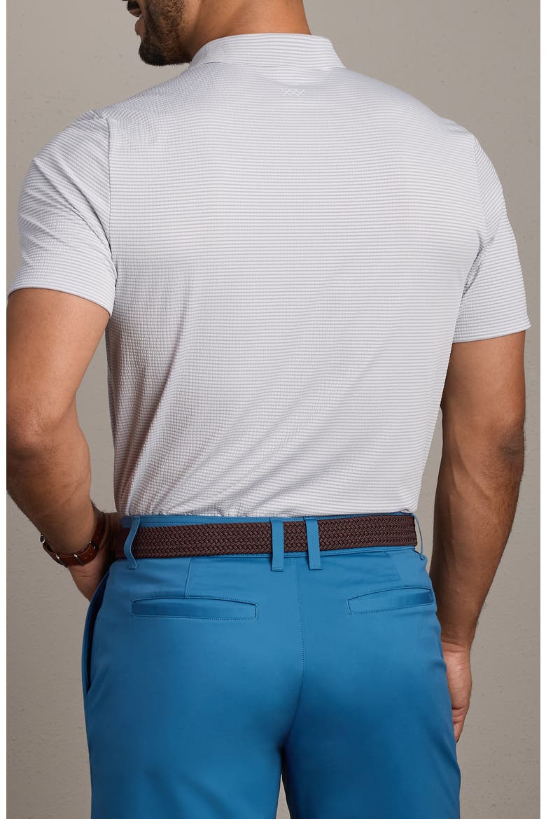 Approach Performance Polo, Alternate, color, SLEET GRAY SEERSUCKER