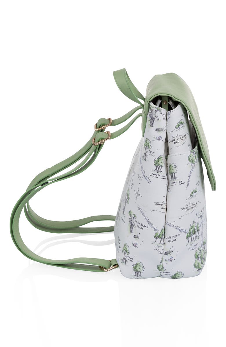 Picnic Time Winnie the Pooh Downtown Mini Cooler Backpack, Alternate, color, White